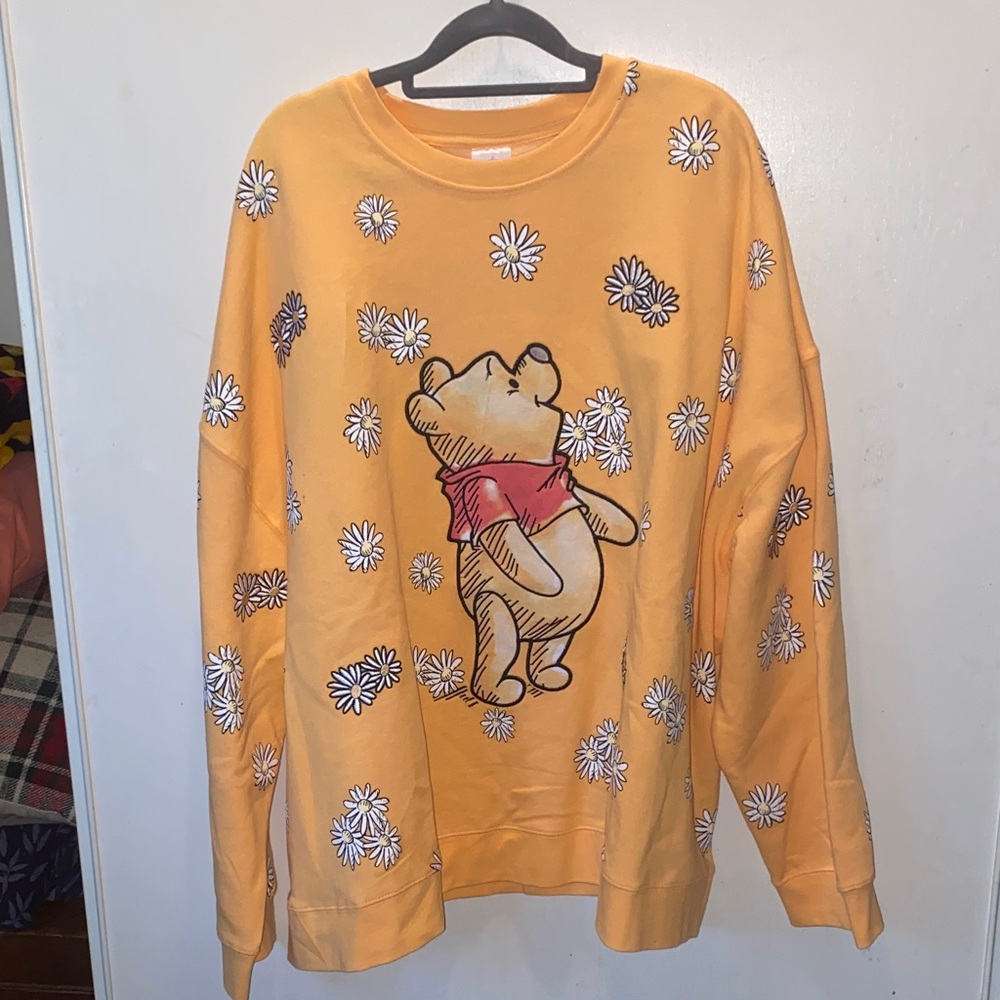 Winnie the Pooh Yellow Crewneck Sweater